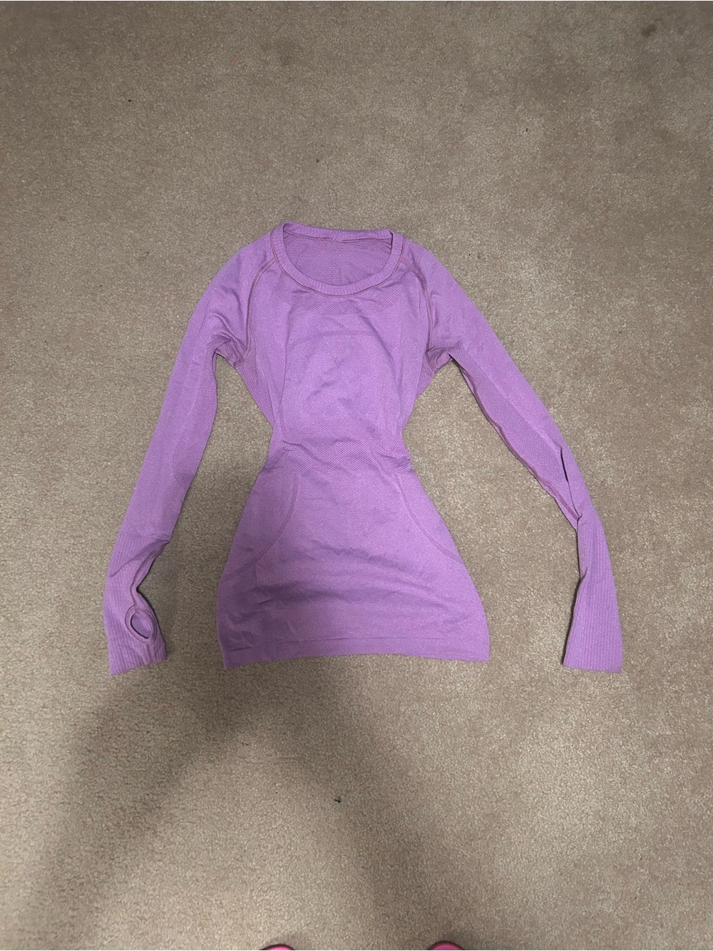 Lululemon purple long sleeve swiftly tech